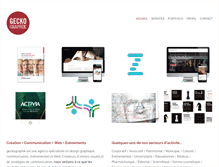 Tablet Screenshot of geckographik.com